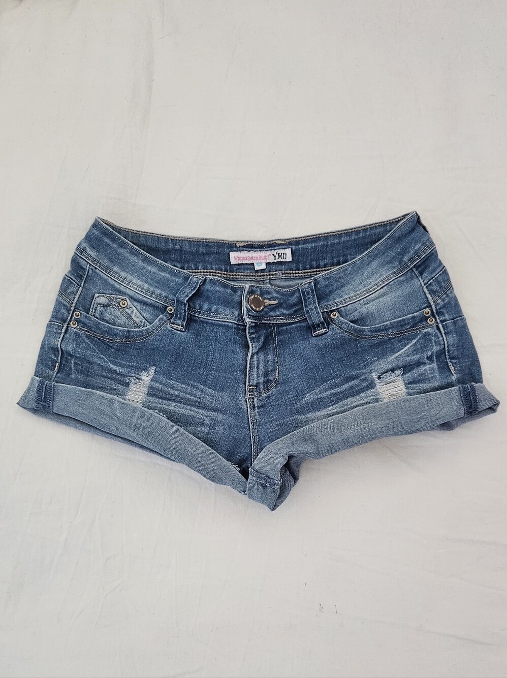YMI Wannabettabutt Y2k Jean Shorts